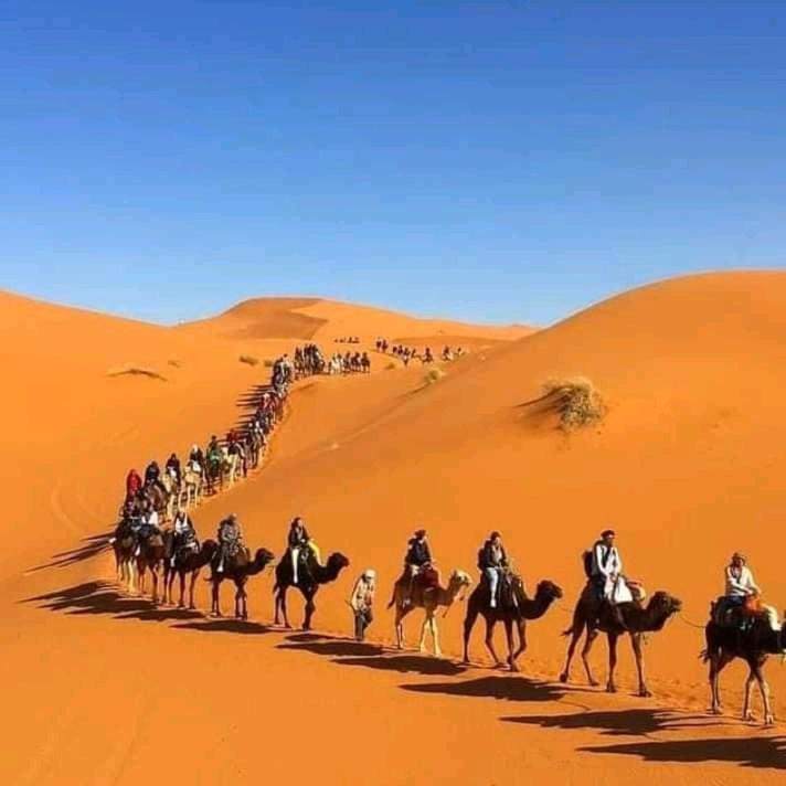 梅尔祖卡 Sahara Luxury Camp Vip酒店 外观 照片